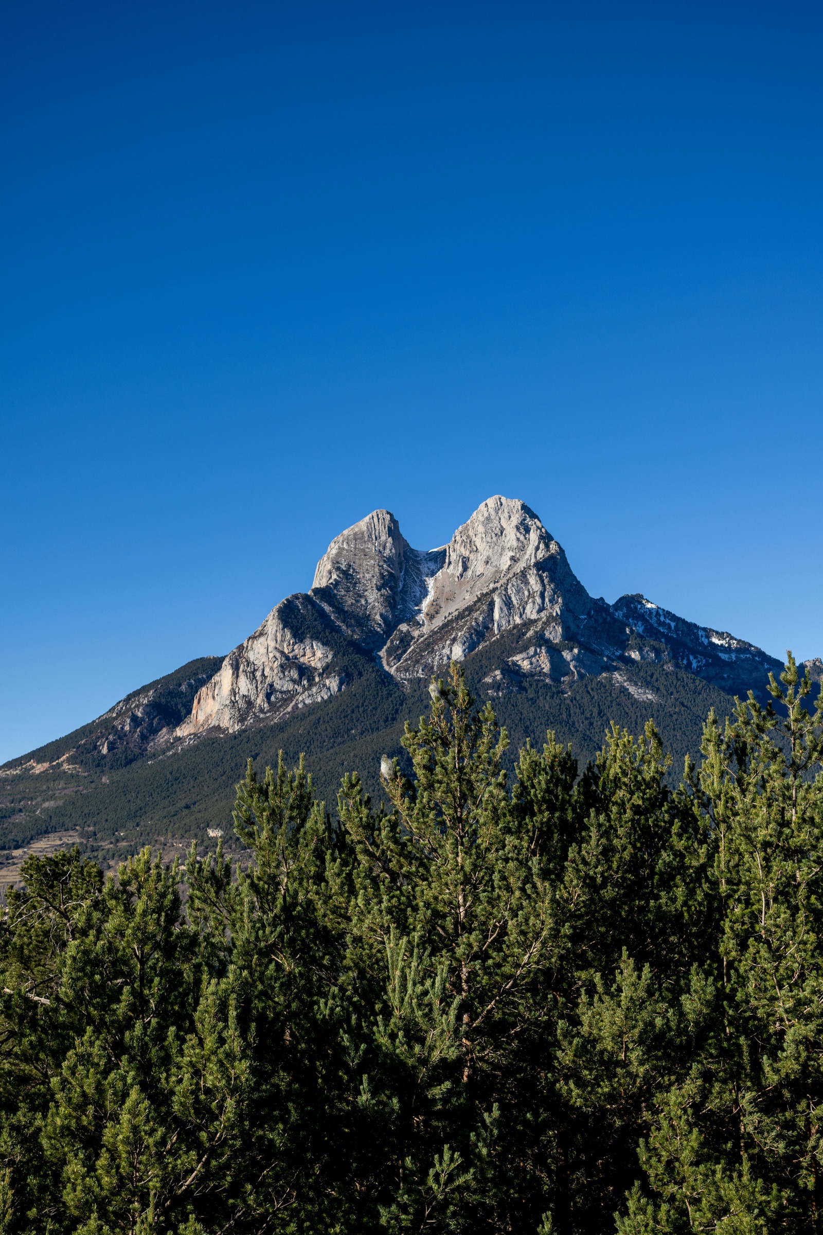 El Pedraforca des de Ca l'Anella
